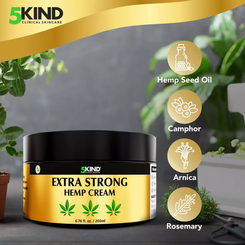 5kind extra strong hemp cream - 5kind,
