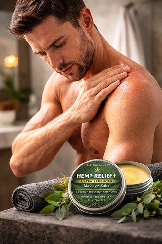 Hemp cream balm - hemp, strong