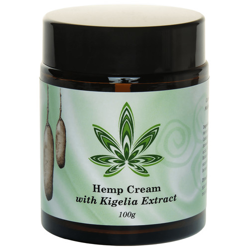 Hemp cream with kigelia - hemp,