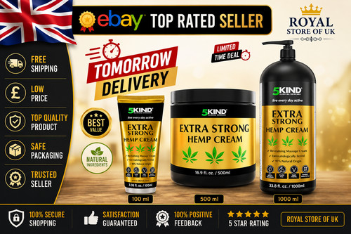 5kind extra strong hemp cream - strong,