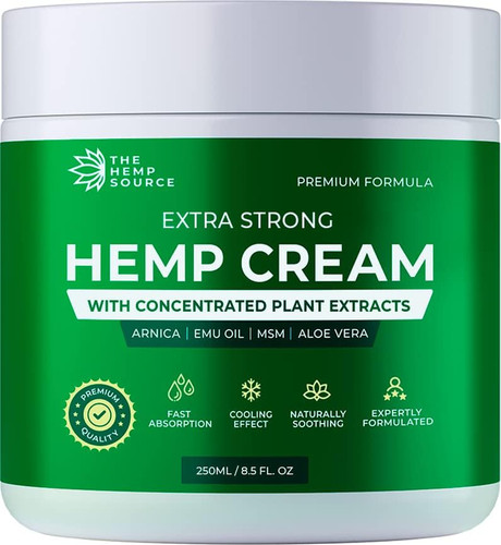 Hemp cream extra strong - cream, high
