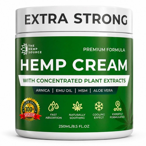 Hemp cream extra - cream, high